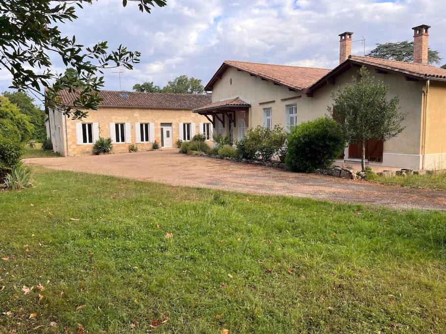 Ancien Chai Renove Dans Un Parc Clos De 3 Hectares Lamothe-Montravel Dış mekan fotoğraf